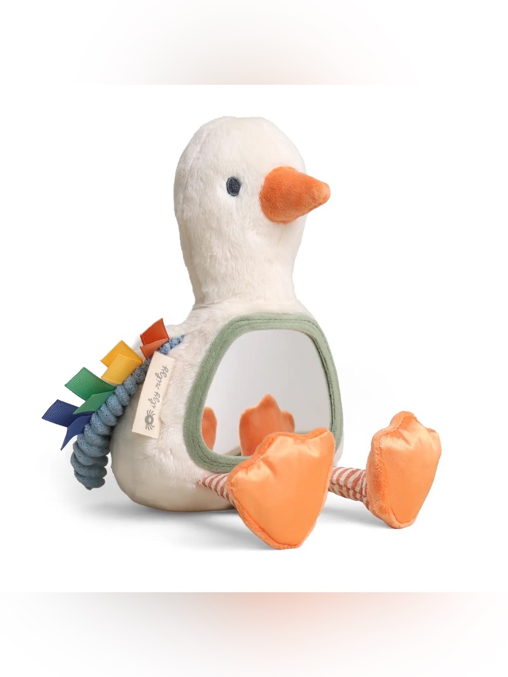 Itzy Ritzy Goose Bitzy Mirror Sensory Tummy Time